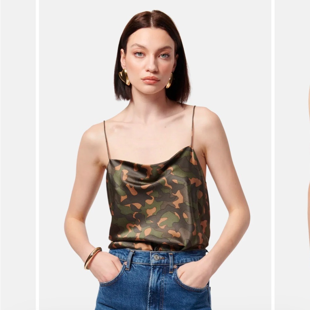 CAMI NYC AXEL BODYSUIT CLASSIC CAMO/TEDDY